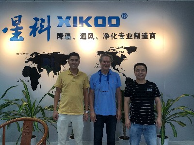 澳洲客戶參觀星科環?？照{